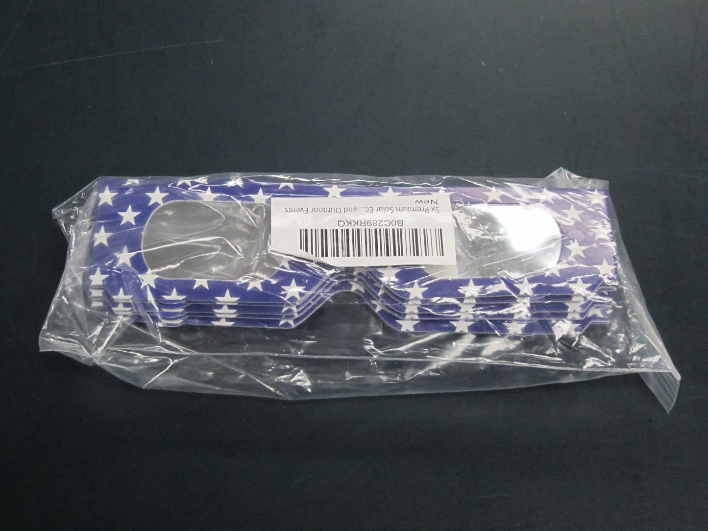 Solar Eclipse Glasses - USA Patriotic
