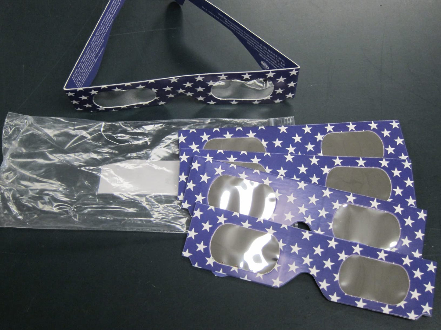 Solar Eclipse Glasses - USA Patriotic