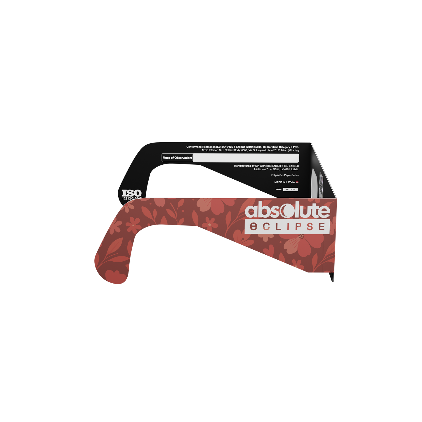 Bloom Solar Eclipse Paper Glasses