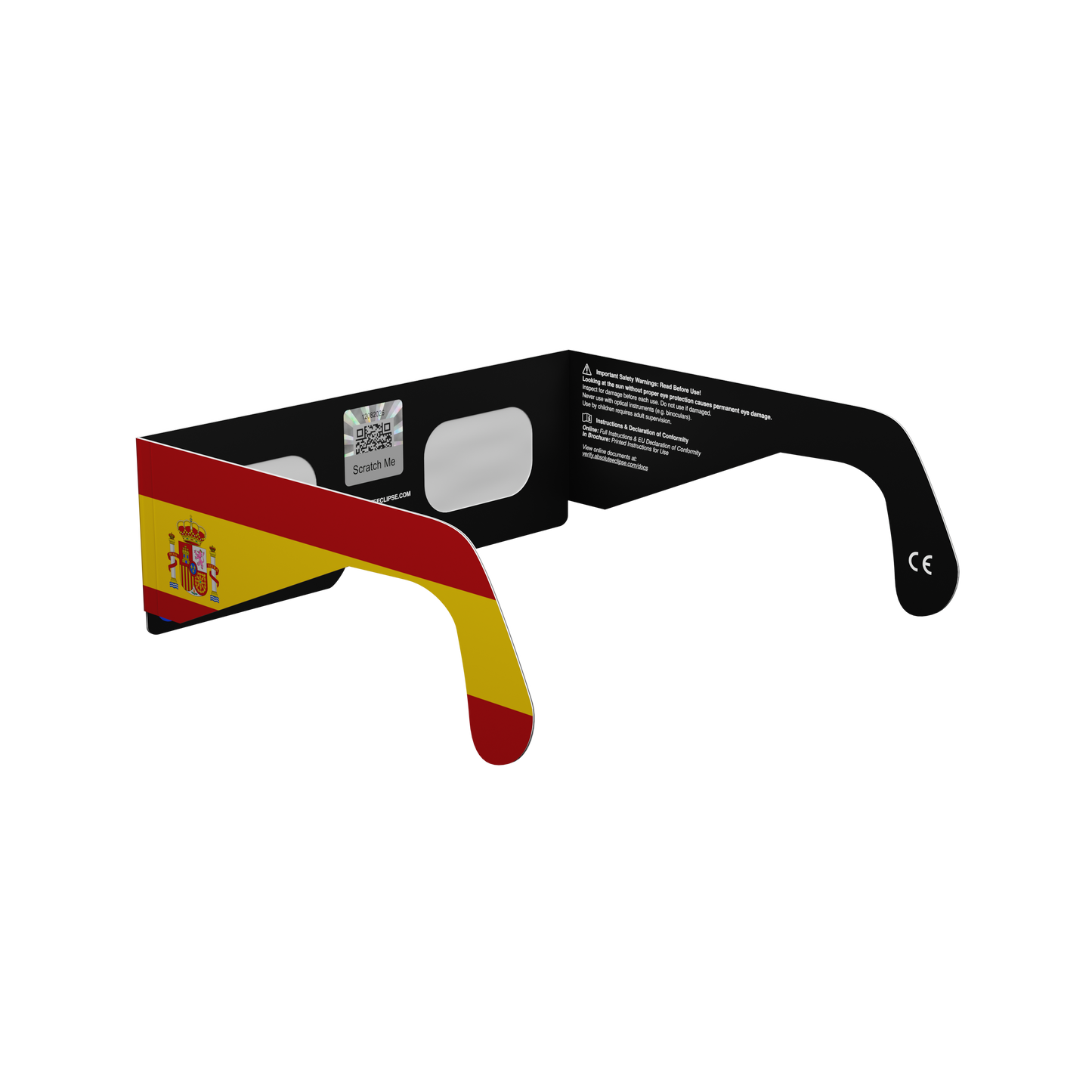 ES Solar Eclipse Paper Glasses