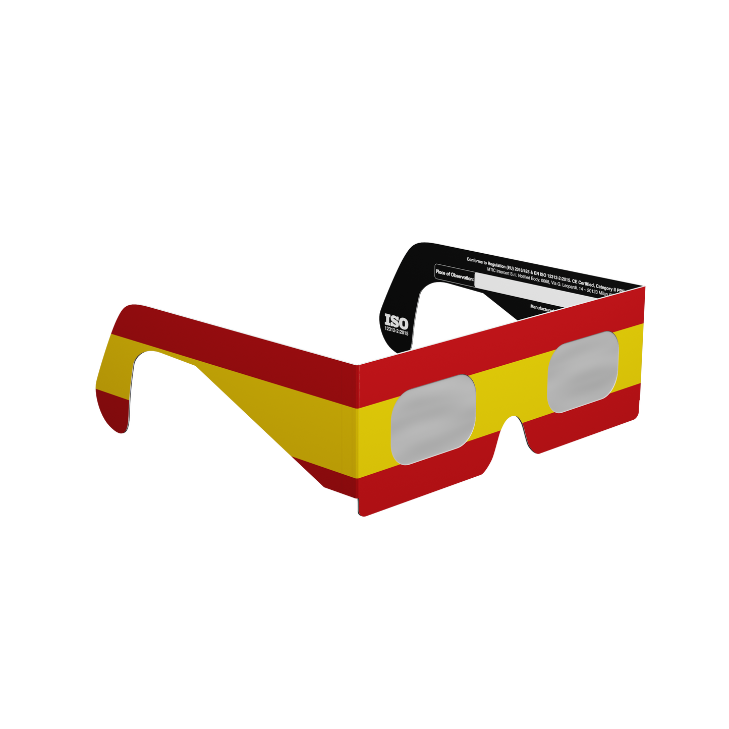ES Solar Eclipse Paper Glasses