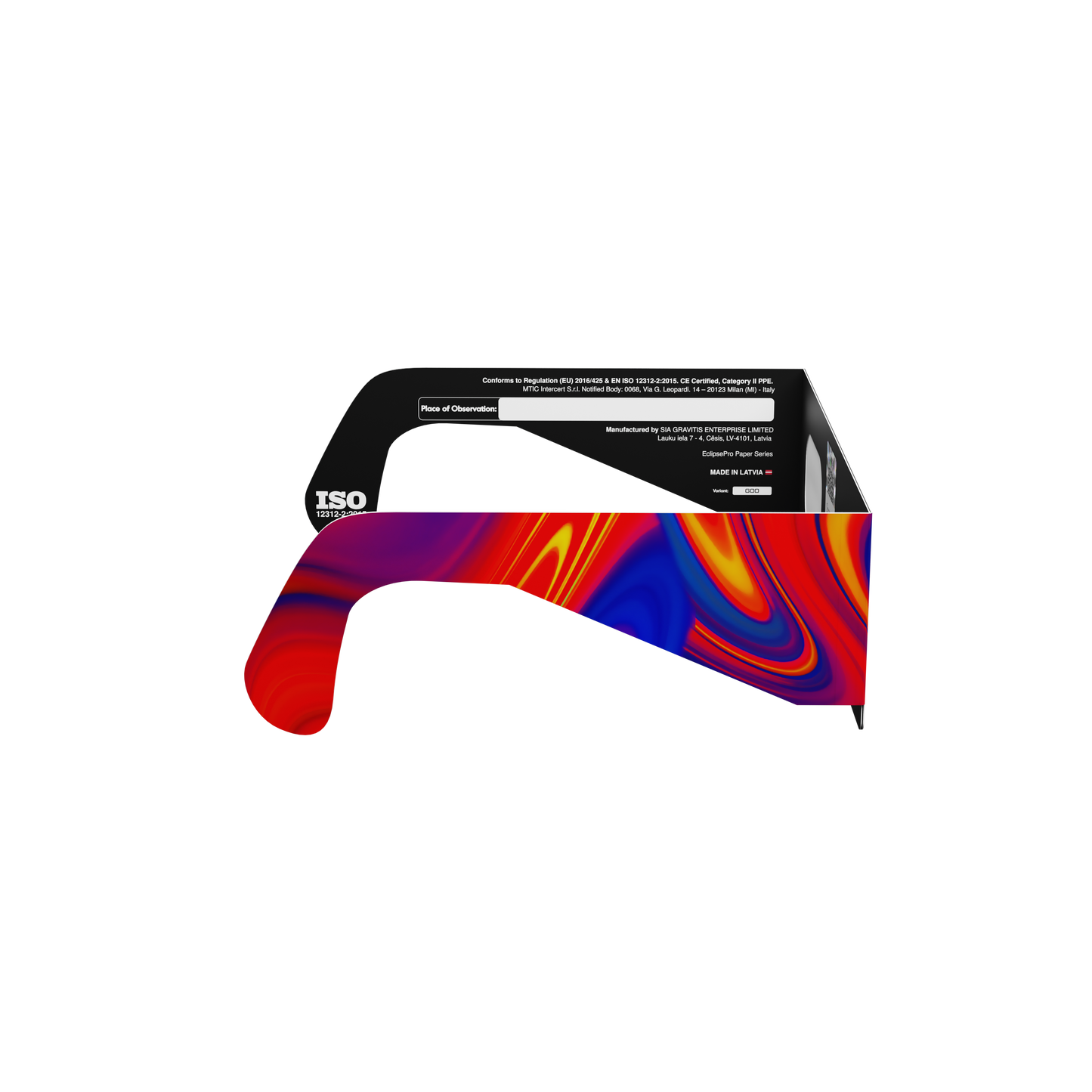 Goo Solar Eclipse Paper Glasses