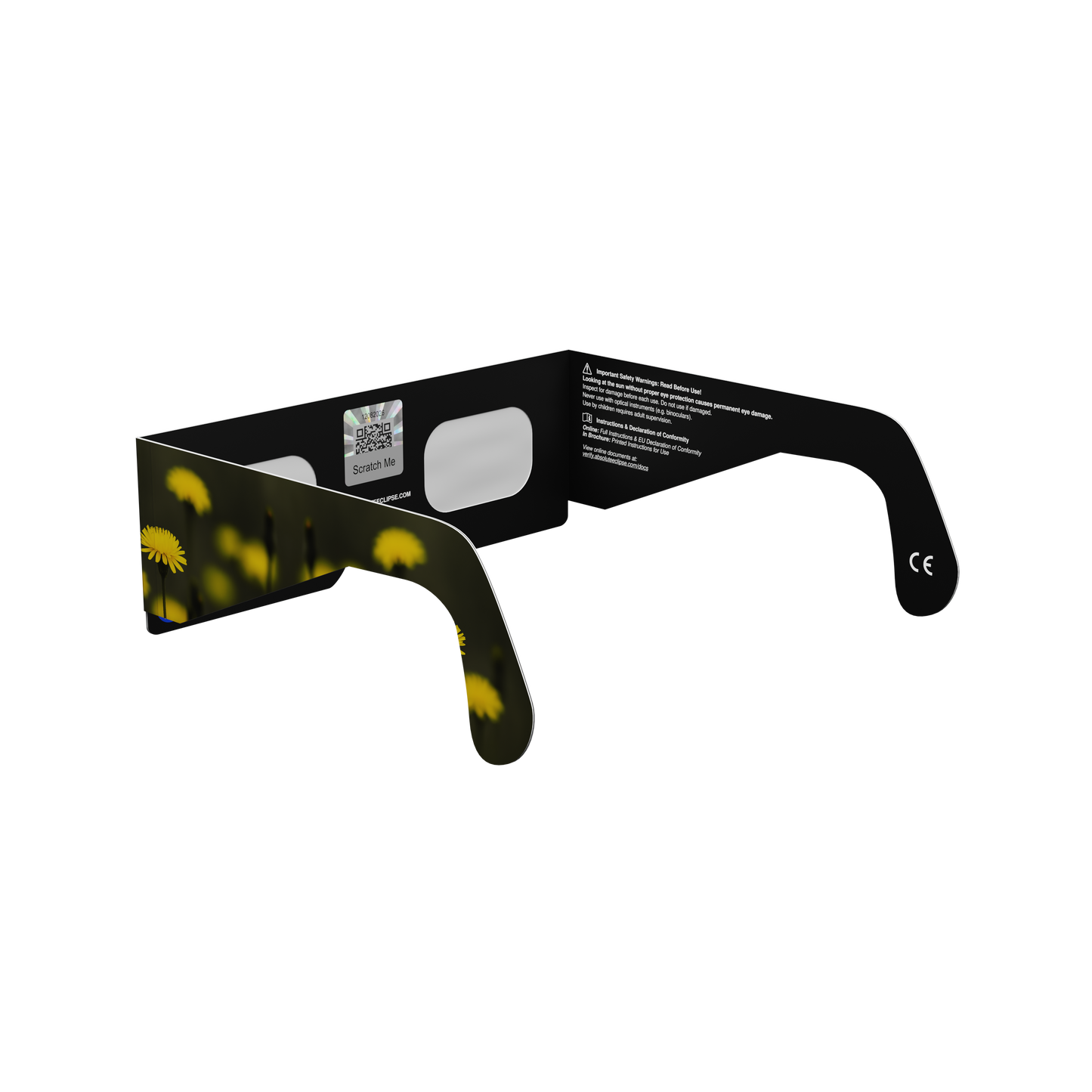 Meadow Solar Eclipse Paper Glasses