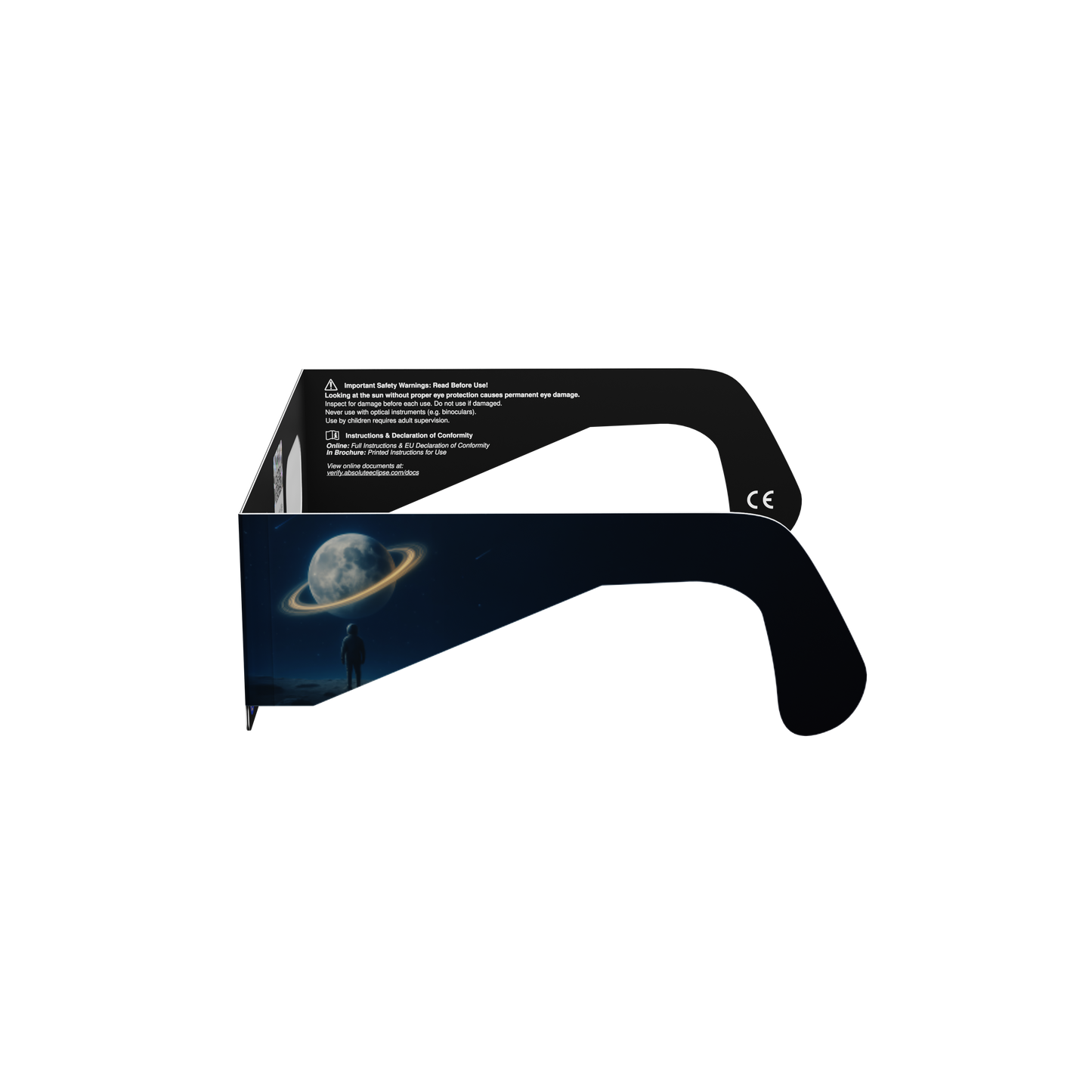 Stranded Solar Eclipse Paper Glasses