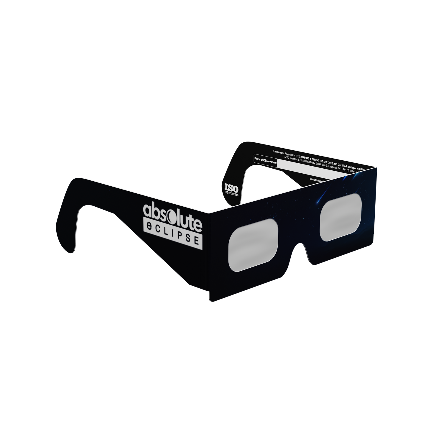 Stranded Solar Eclipse Paper Glasses