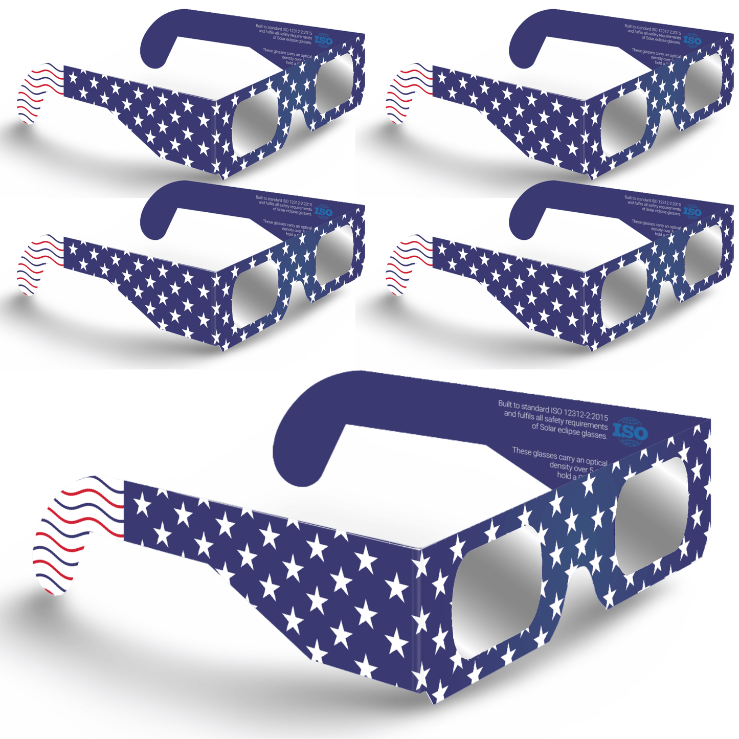 Solar Eclipse Glasses - USA Patriotic - Absolute Eclipse