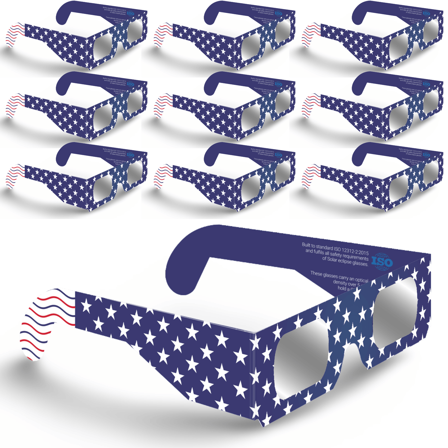 Solar Eclipse Glasses - USA Patriotic - Absolute Eclipse