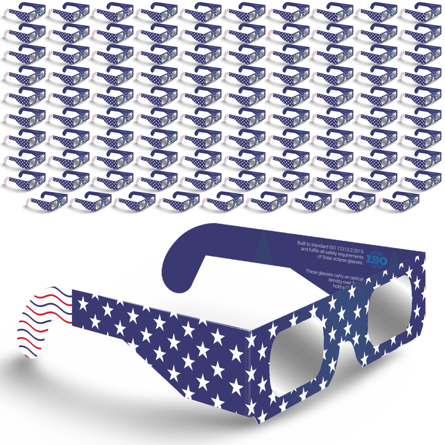Solar Eclipse Glasses - USA Patriotic - Absolute Eclipse