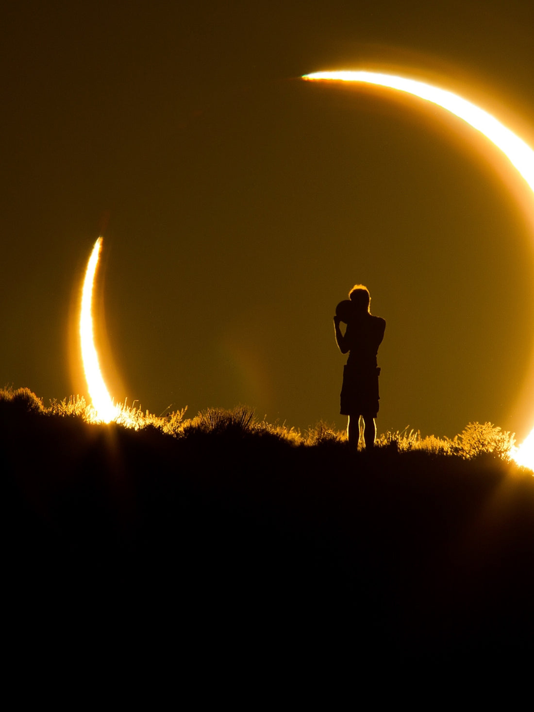 Image of solar eclipse