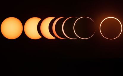 Image of solar eclipse