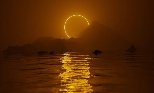 Image of solar eclipse