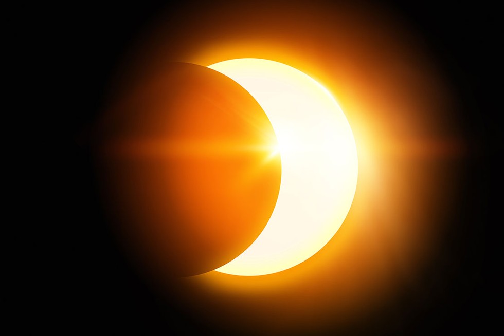 Image of solar eclipse