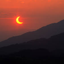 Image of solar eclipse