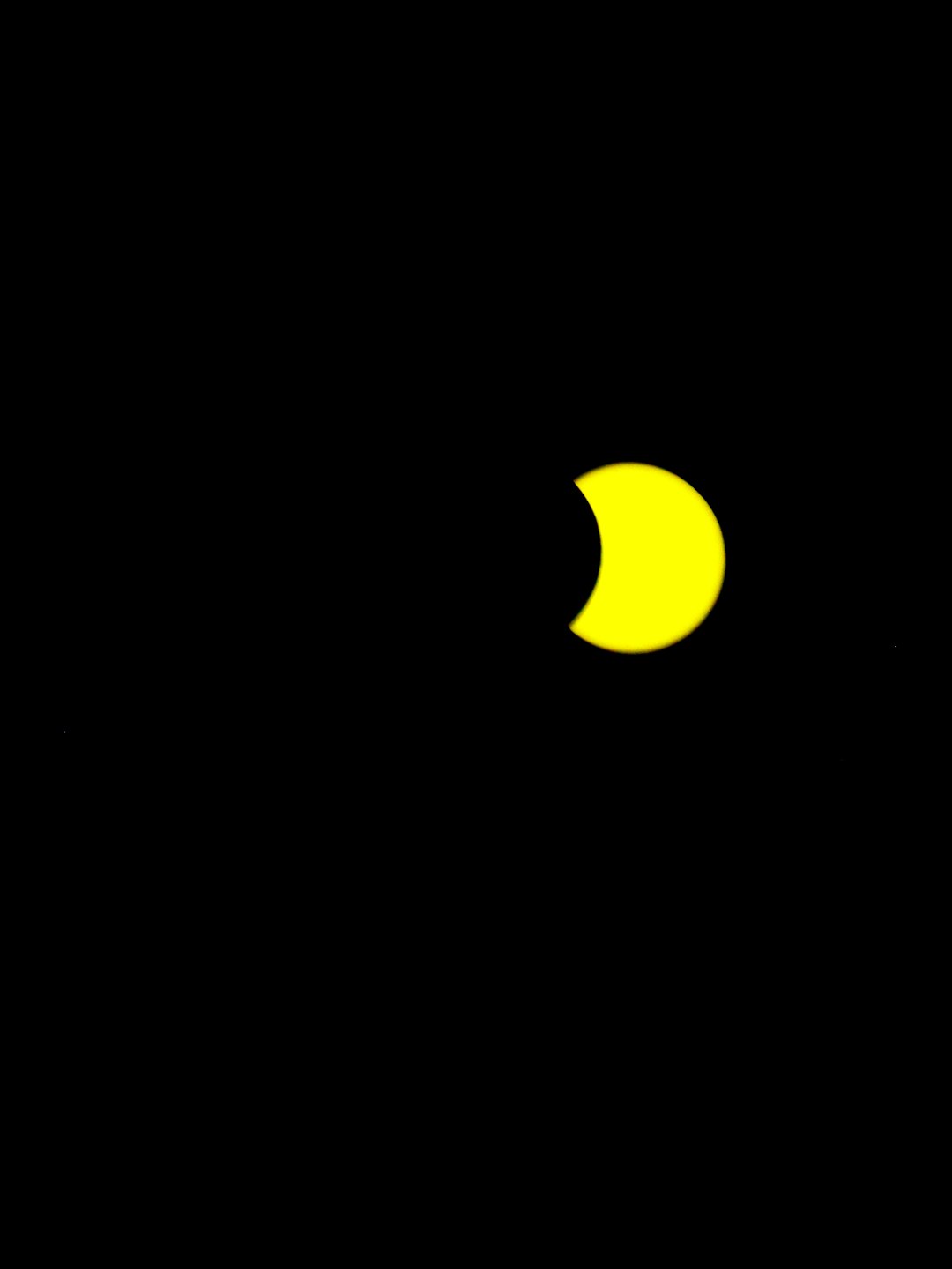 Image of solar eclipse