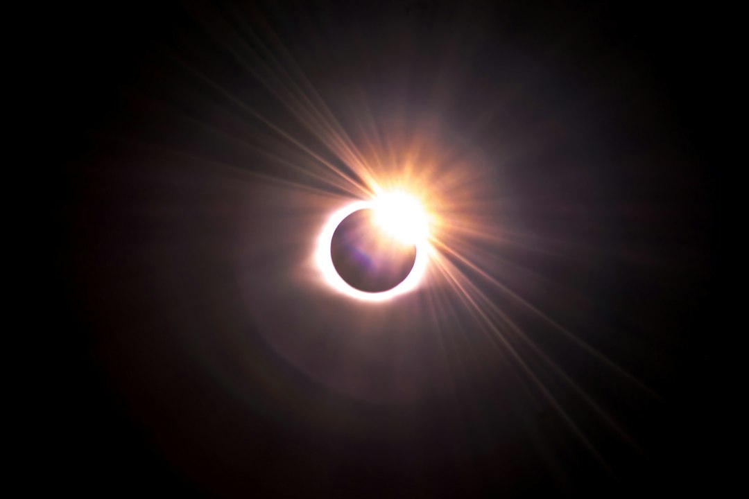 Image of solar eclipse