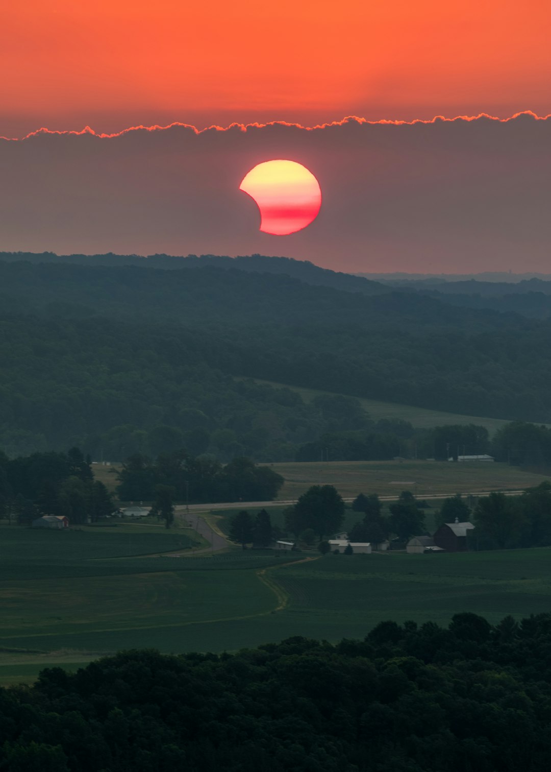 Image of solar eclipse