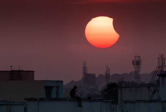 Image of solar eclipse