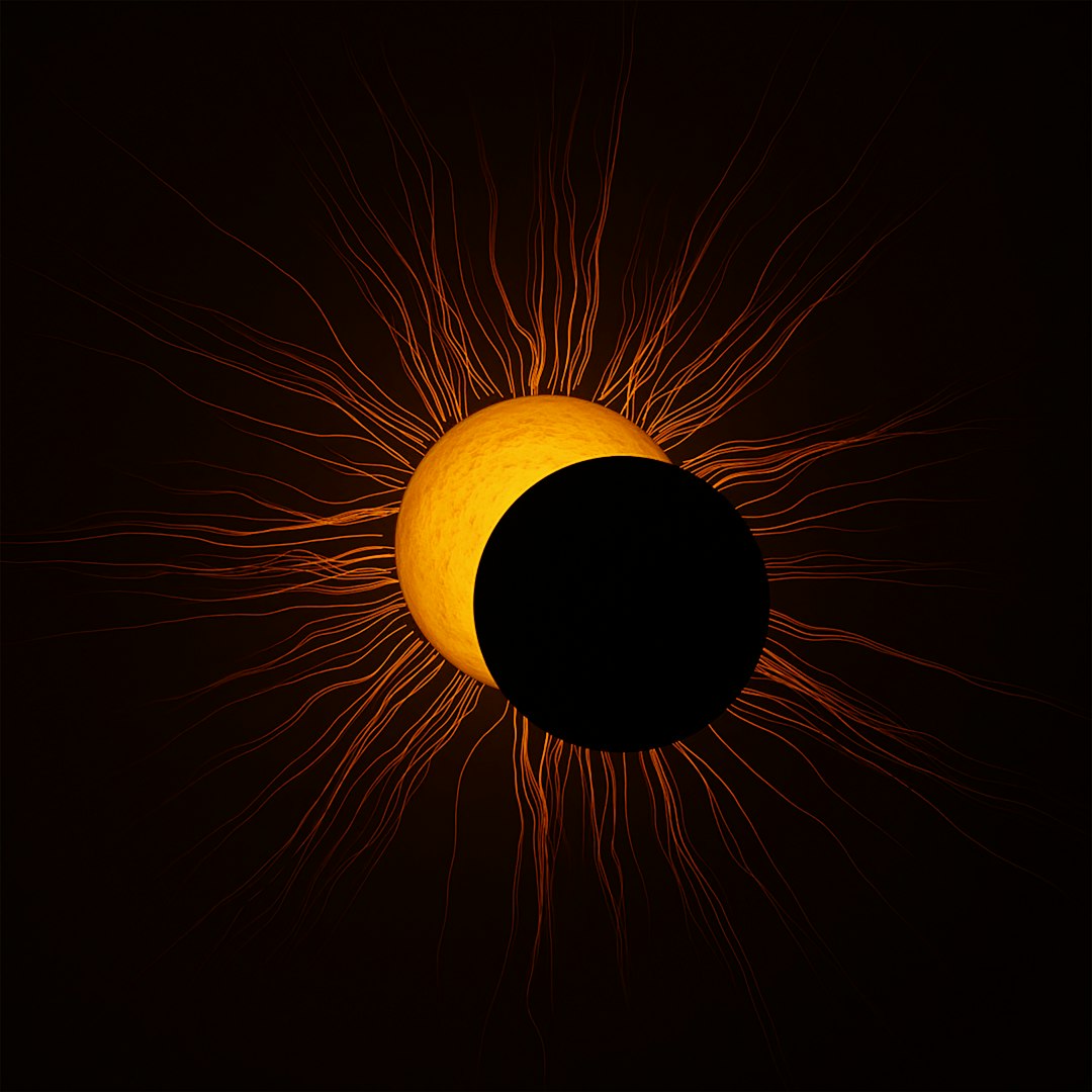 Image of solar eclipse