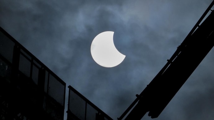 Image of solar eclipse