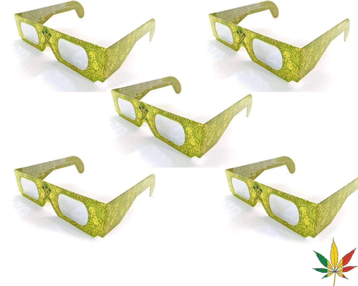 5X PREMIUM SOLAR ECLIPSE VIEWING GLASSES - Cannabis