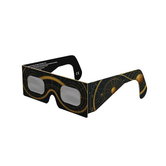 Astral Solar Eclipse Paper Glasses
