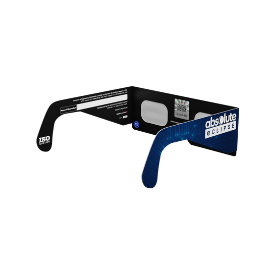 BTC solar eclipse glasses - 135° angle (transparent background)