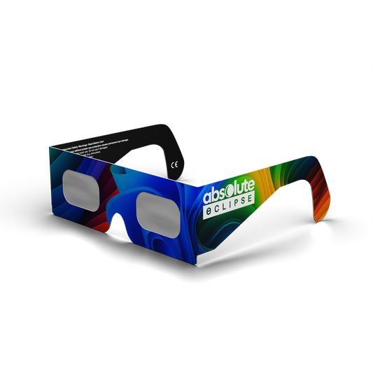 Breeze solar eclipse glasses - 315° angle (transparent background)