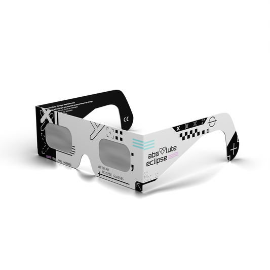 Cipher Solar Eclipse Paper Glasses