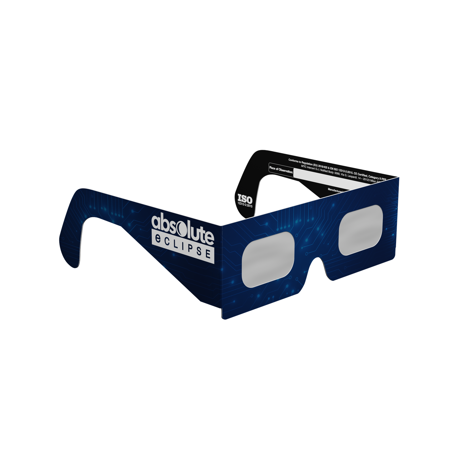 EBTC Solar Eclipse Paper Glasses