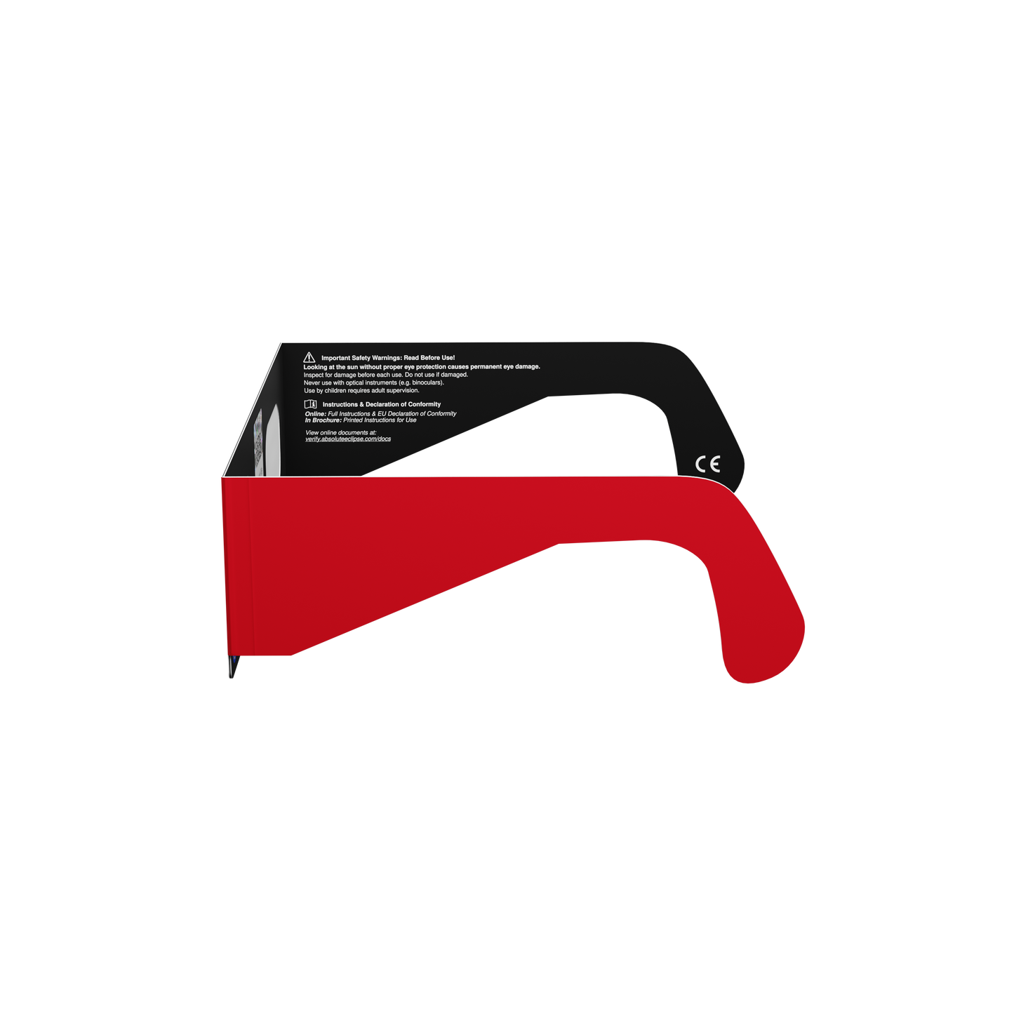 FR Solar Eclipse Paper Glasses