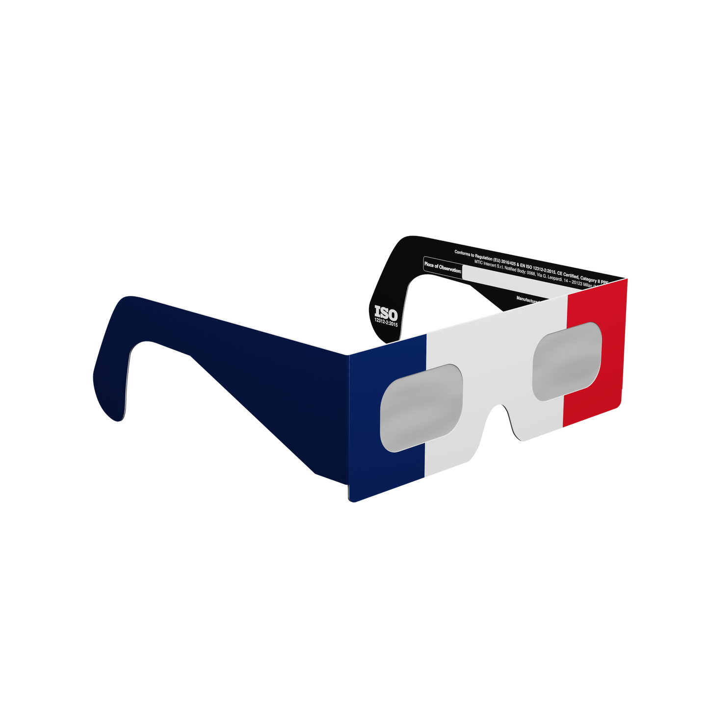 FR Solar Eclipse Paper Glasses