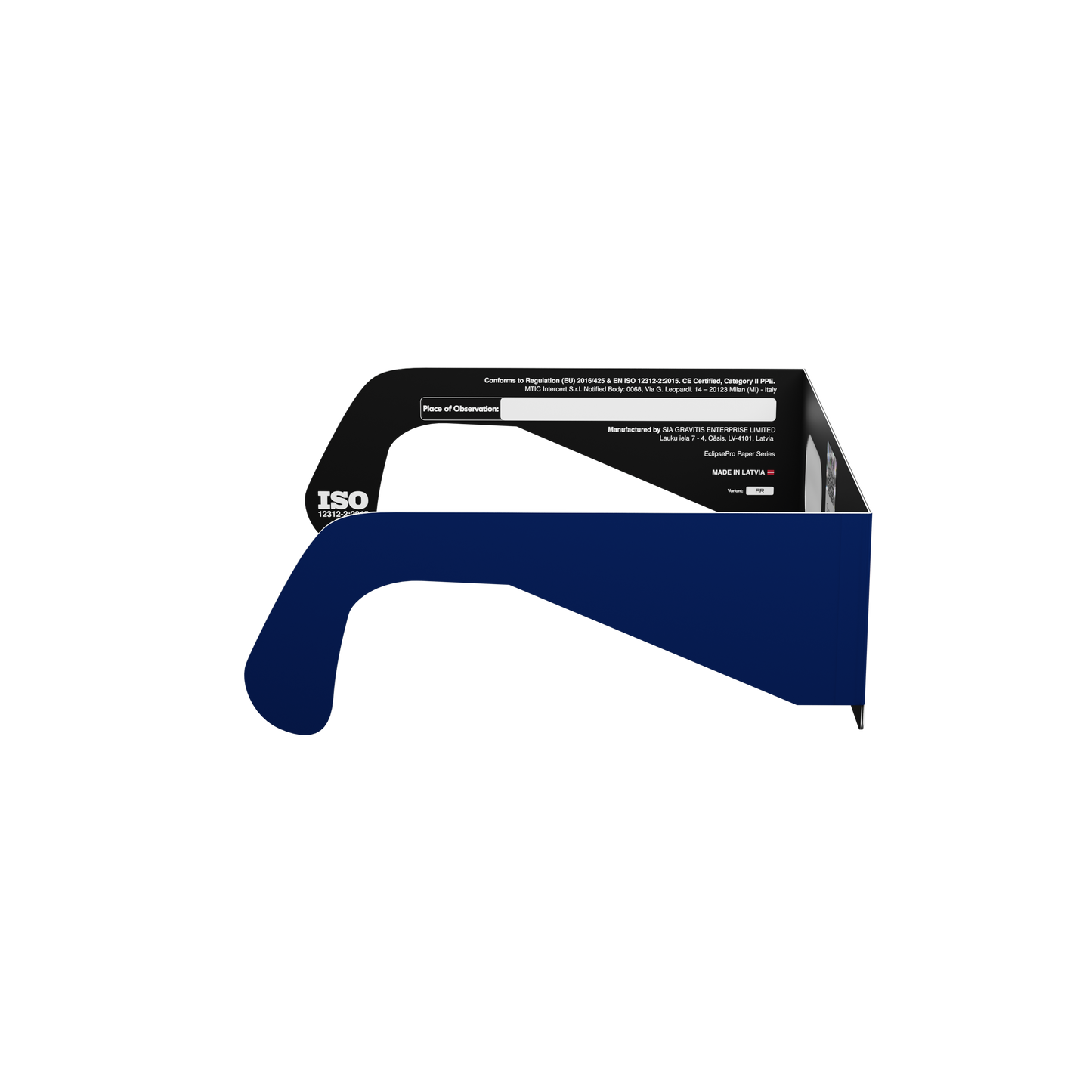 FR Solar Eclipse Paper Glasses