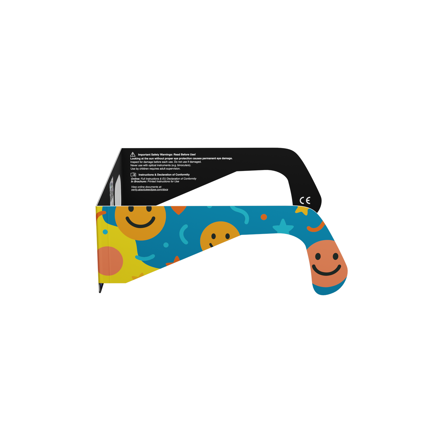 Fun Solar Eclipse Paper Glasses