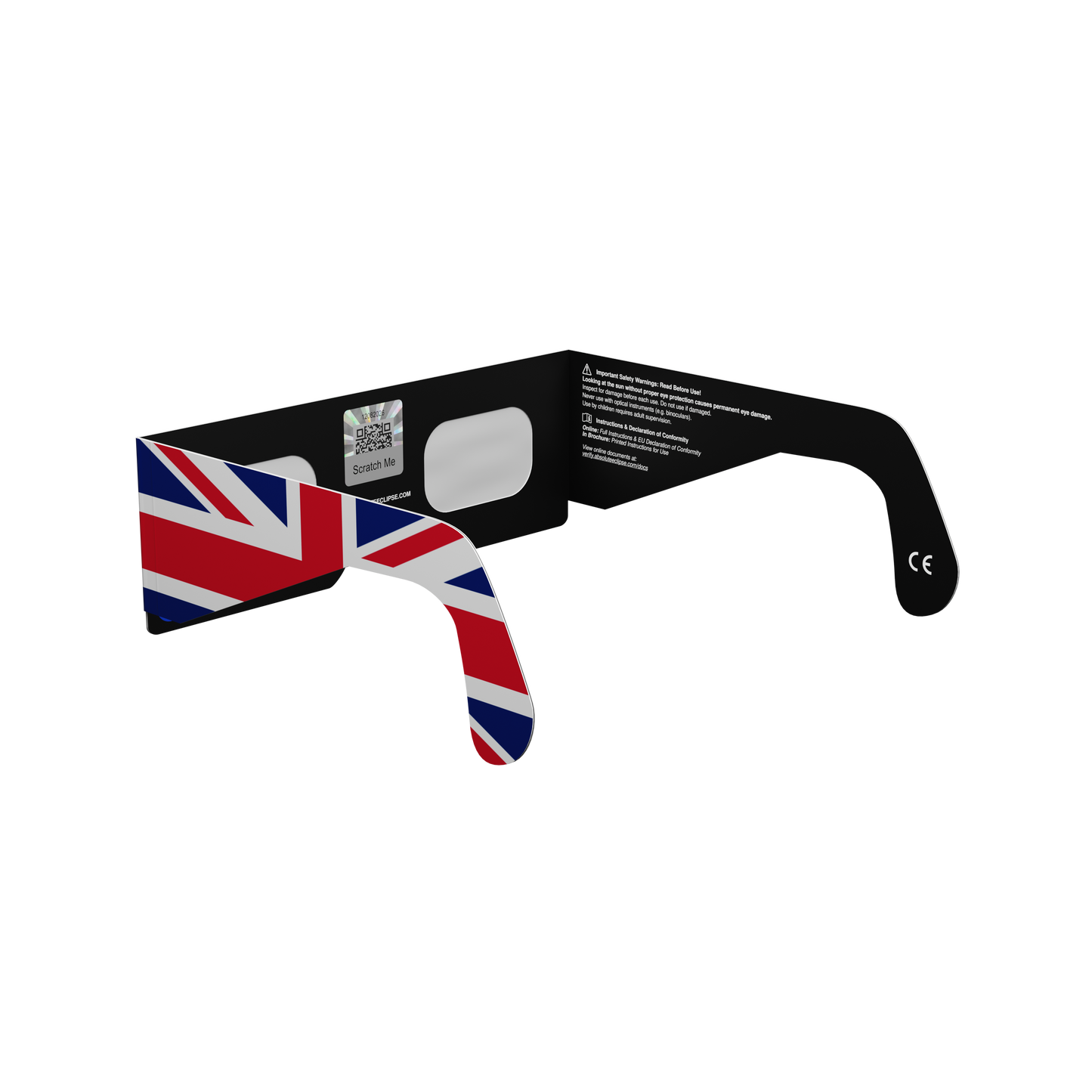 GB Solar Eclipse Paper Glasses