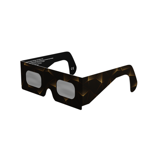 Goldline Solar Eclipse Paper Glasses