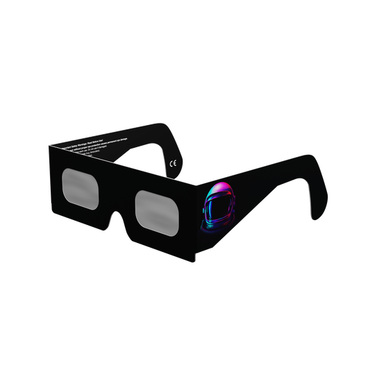 Helmet Solar Eclipse Paper Glasses