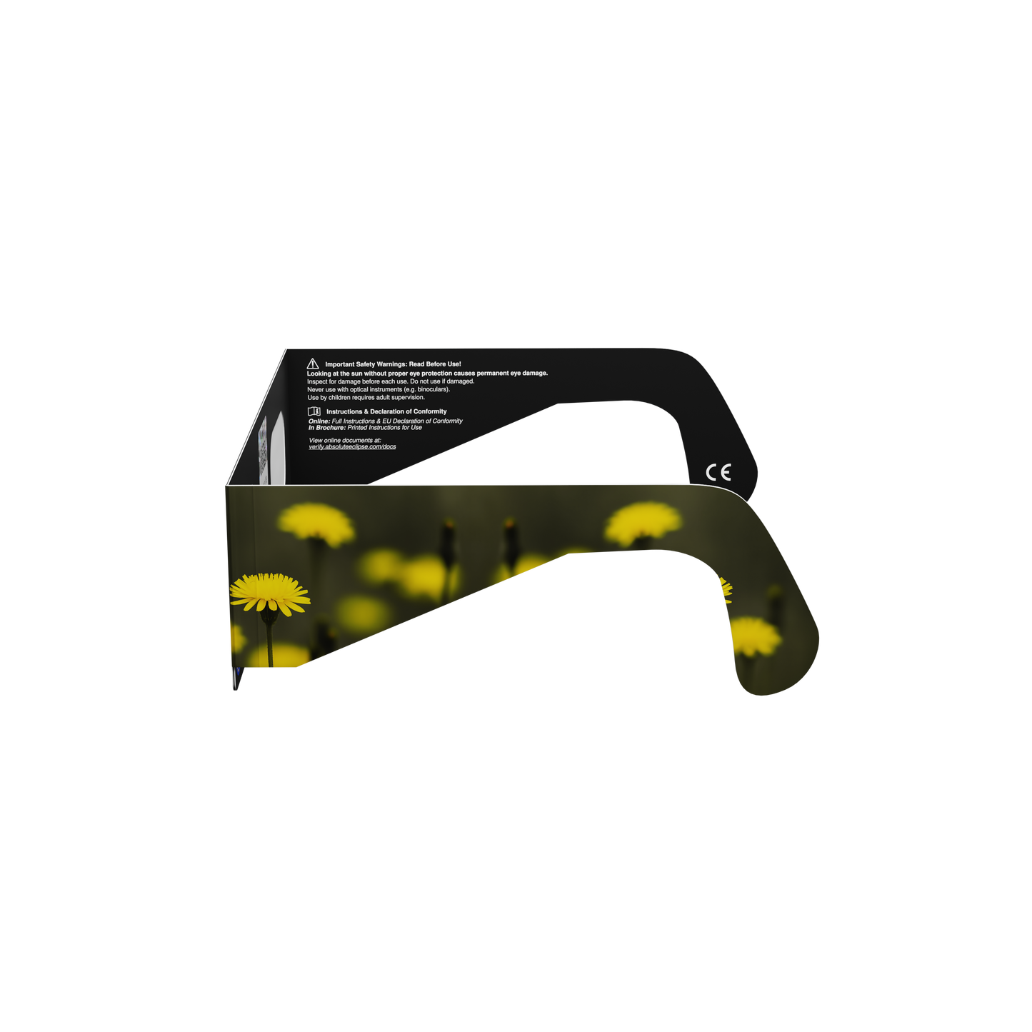 Meadow Solar Eclipse Paper Glasses
