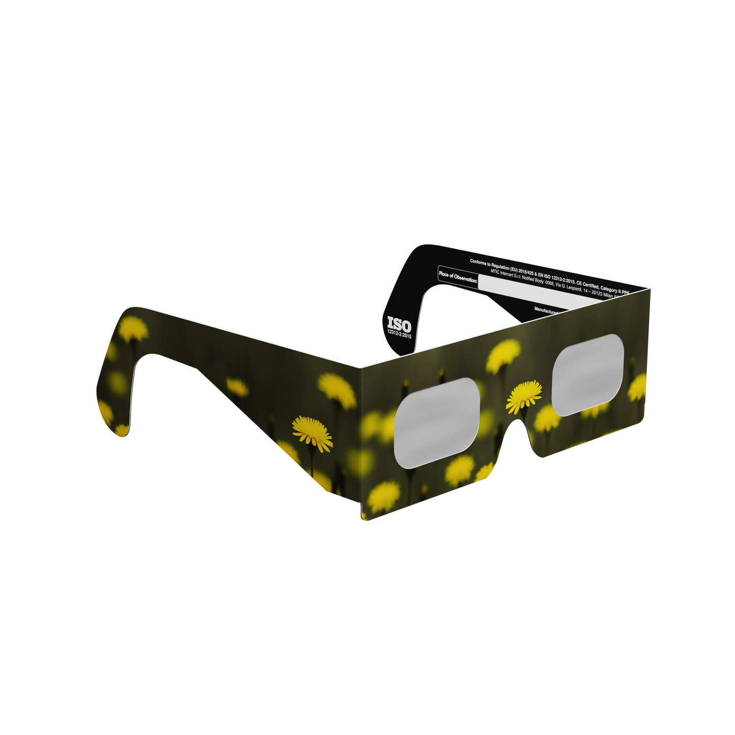 Meadow Solar Eclipse Paper Glasses