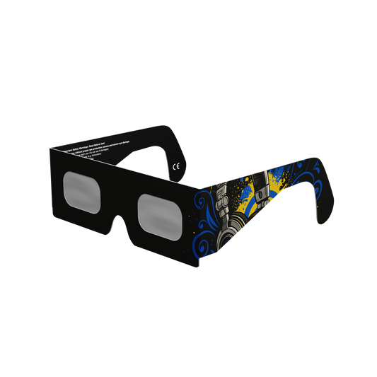 Music Solar Eclipse Paper Glasses