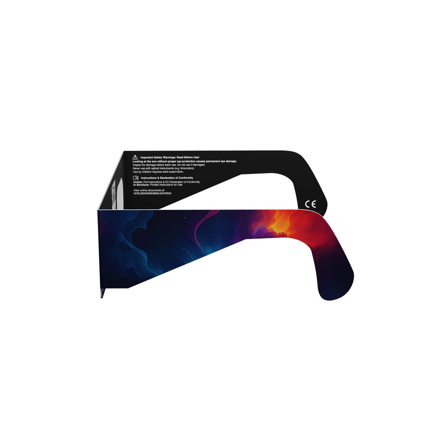 Nebula Solar Eclipse Paper Glasses