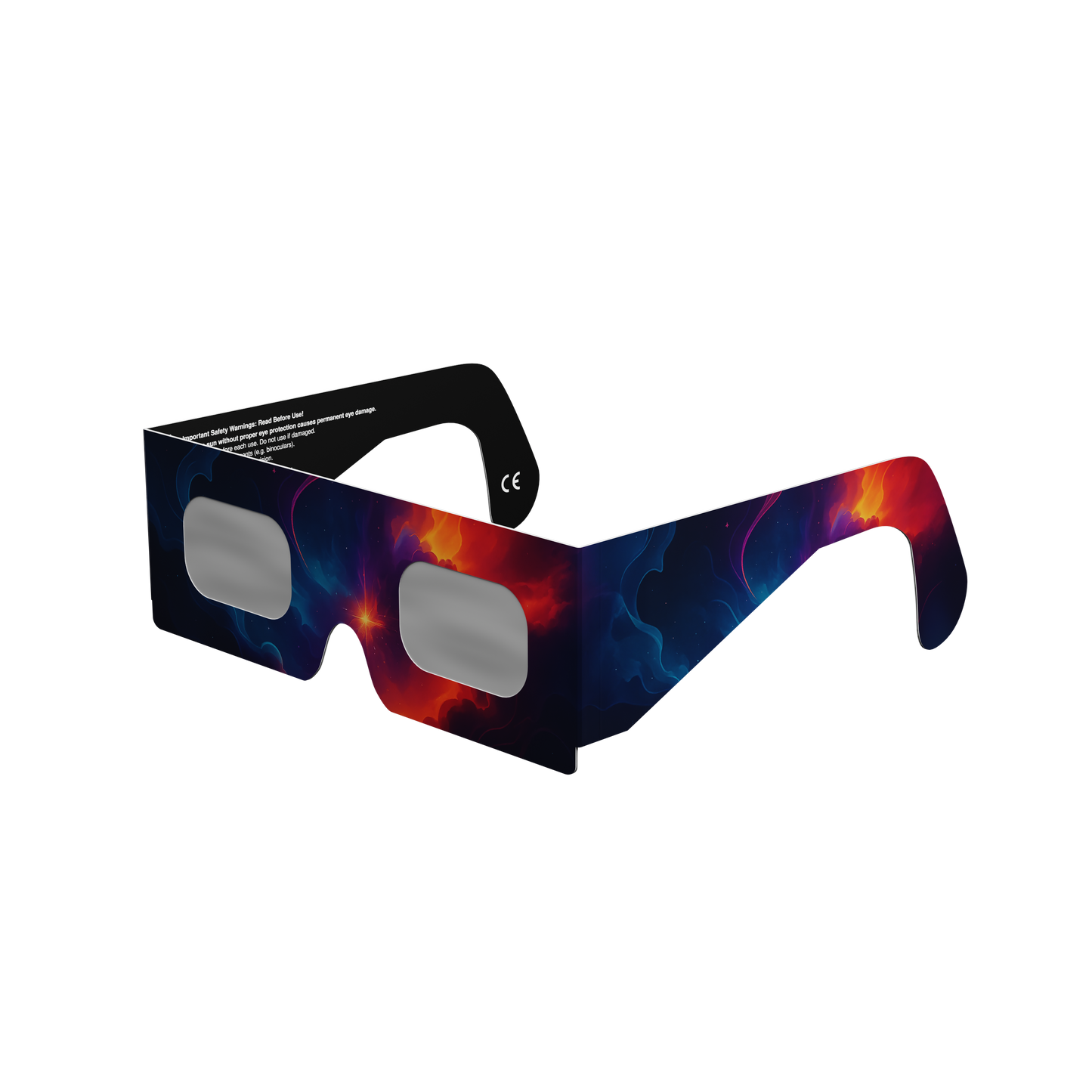 Nebula Solar Eclipse Paper Glasses