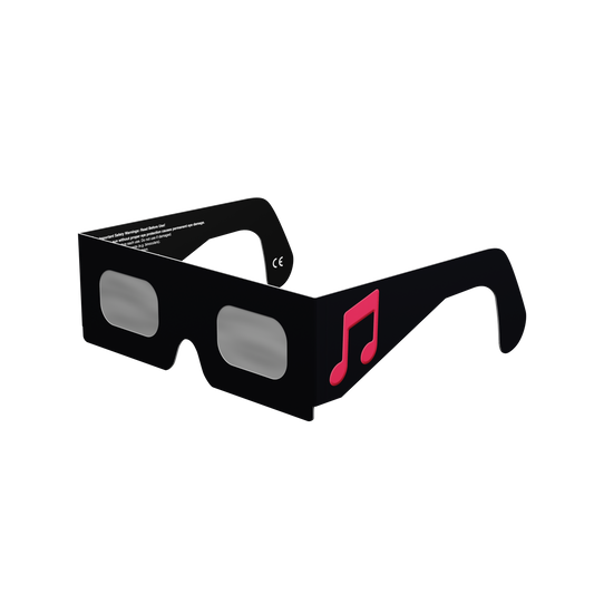 Notes Solar Eclipse Paper Glasses