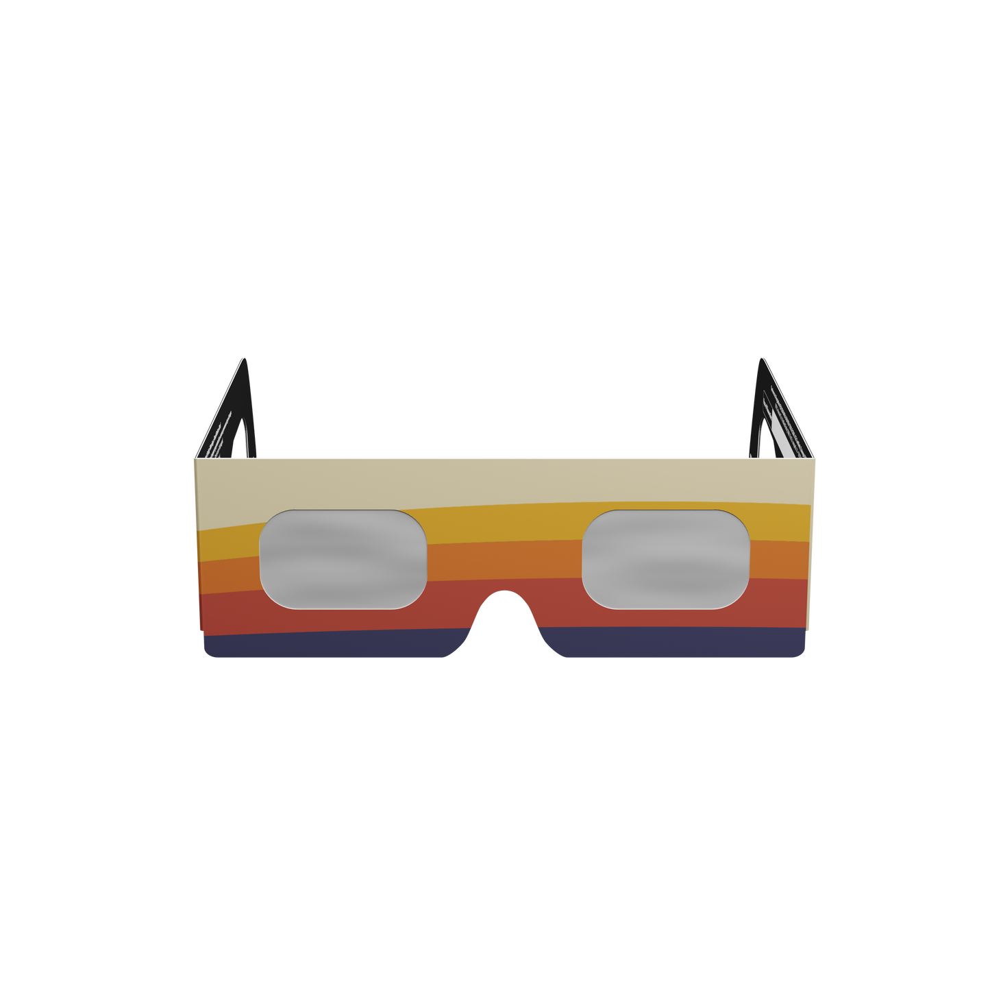 Peace Solar Eclipse Paper Glasses