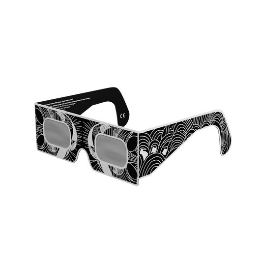 Reflective Solar Eclipse Paper Glasses