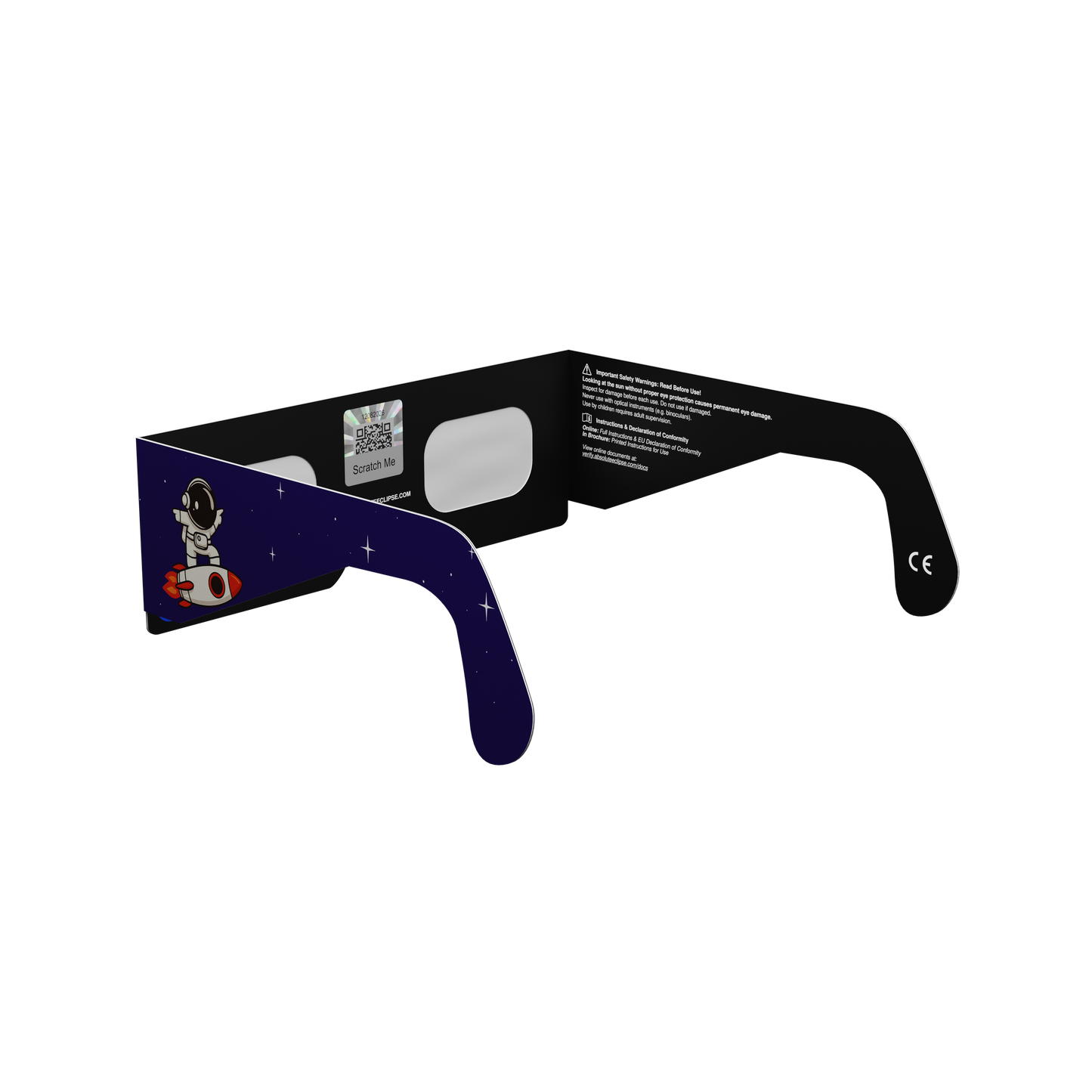 Rocketrider Solar Eclipse Paper Glasses