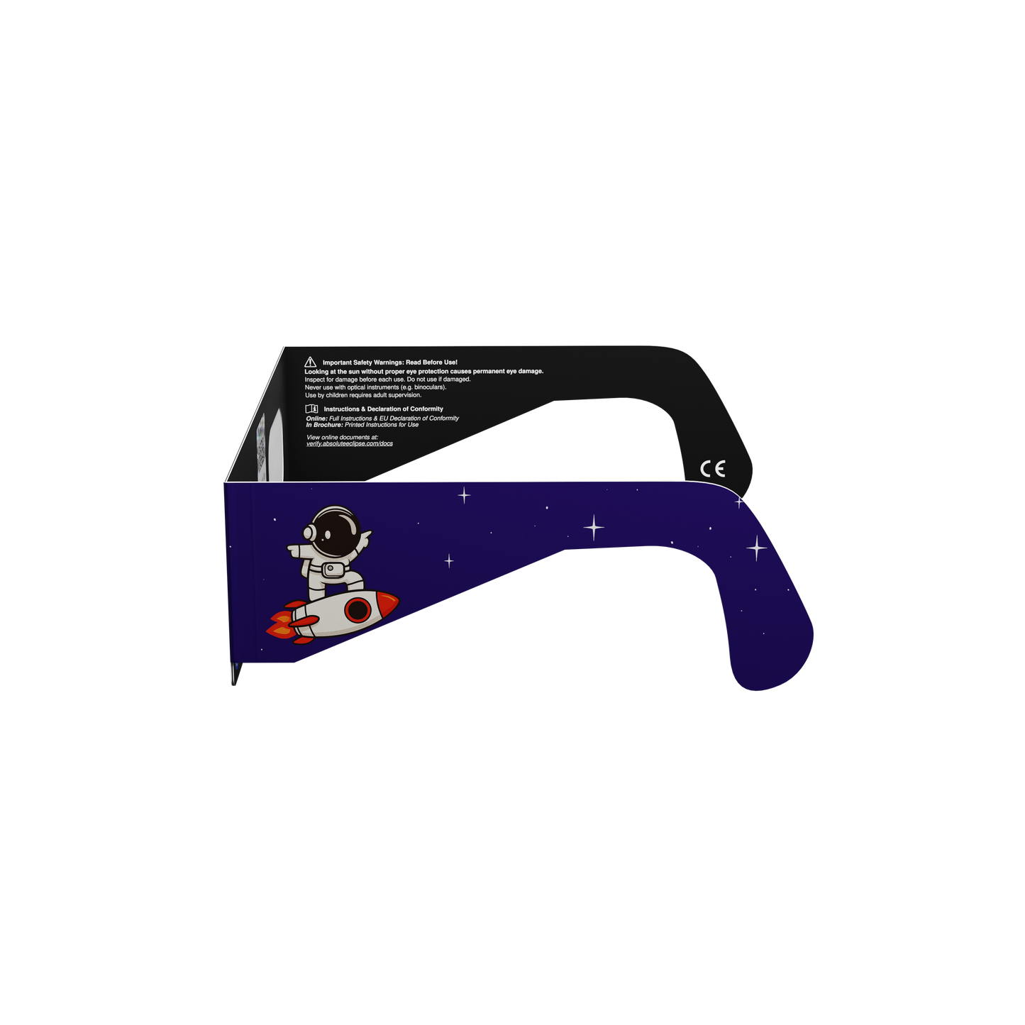 Rocketrider Solar Eclipse Paper Glasses