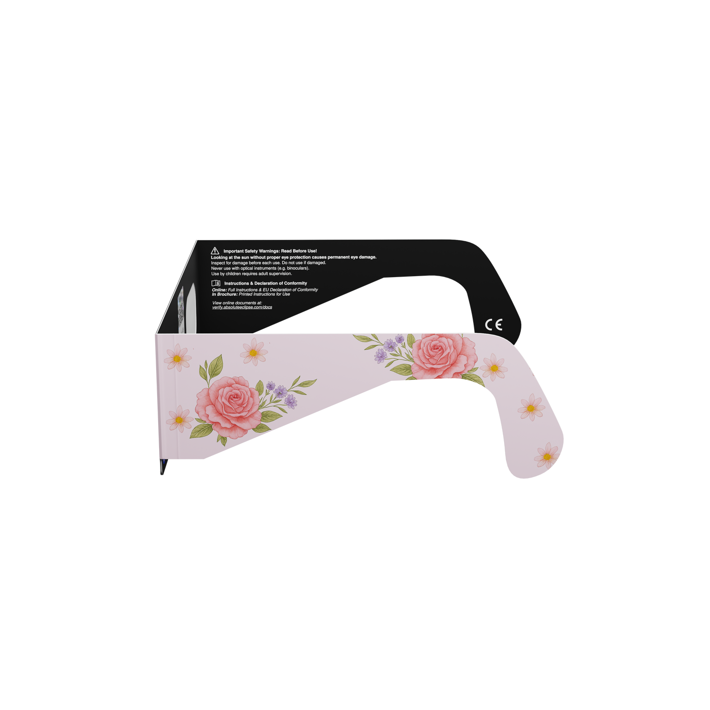 Rosette Solar Eclipse Paper Glasses