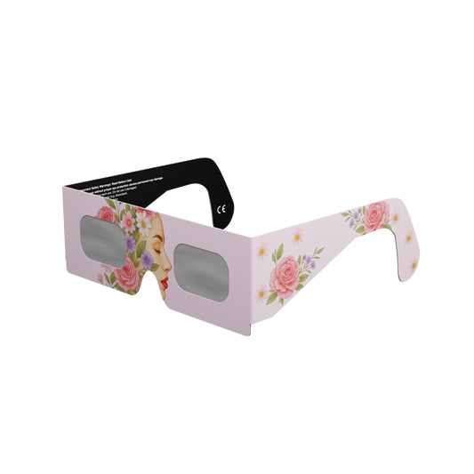 Rosette Solar Eclipse Paper Glasses