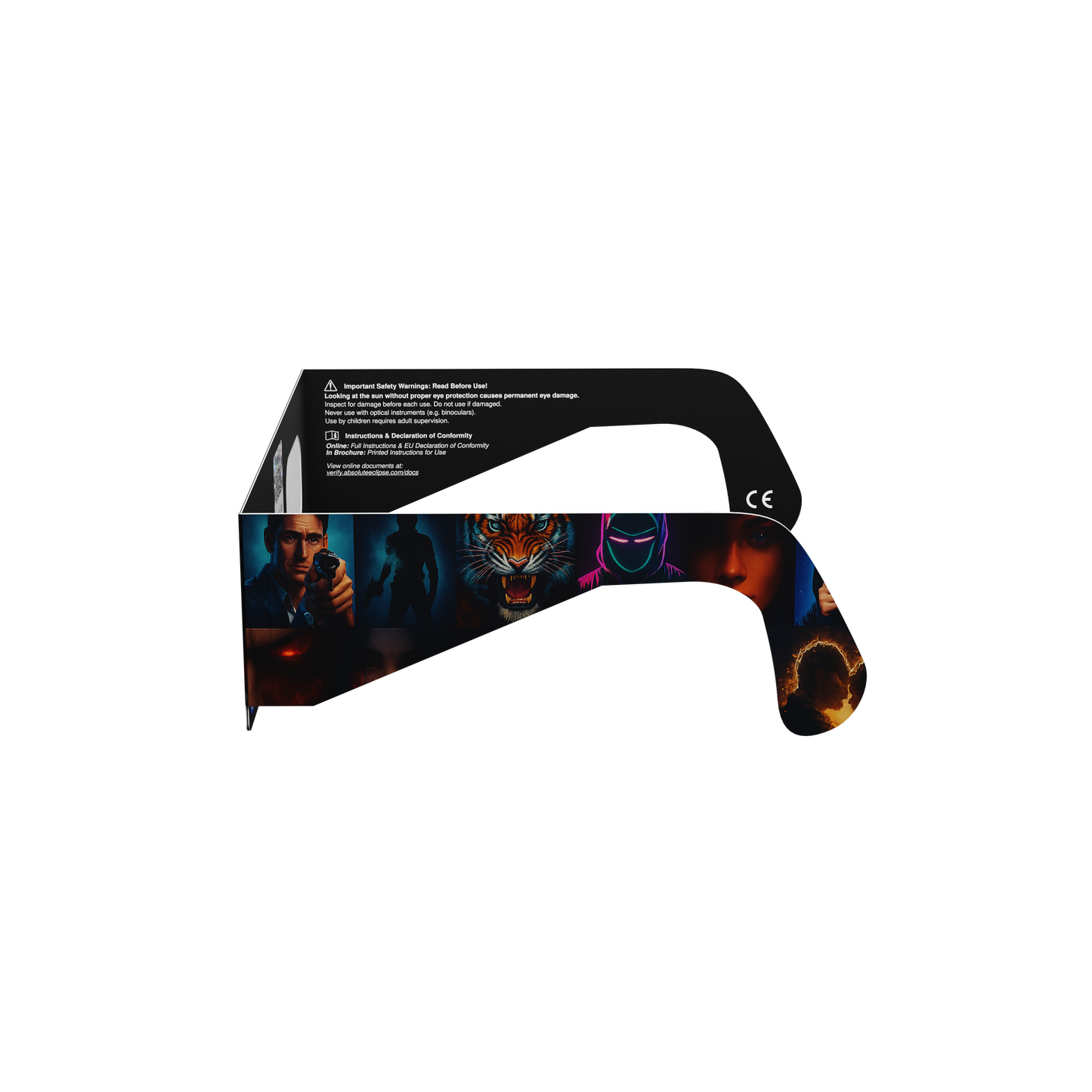 Storyboard Solar Eclipse Paper Glasses
