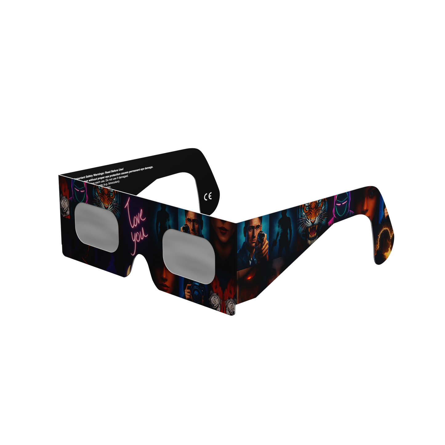 Storyboard Solar Eclipse Paper Glasses